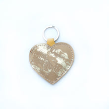 Leather Heart Keyrings - J D'Cruz