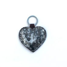 Leather Heart Keyrings