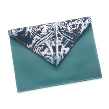 Large Leather Envelope Clutches - J D'Cruz