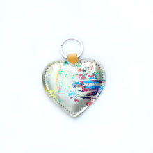 Leather Heart Keyrings - J D'Cruz