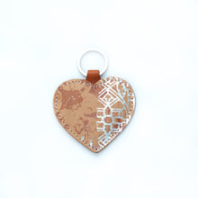 Leather Heart Keyrings - J D'Cruz