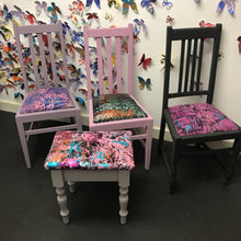 Print, Paint and Upholster a Small Chair Workshop - J D'Cruz